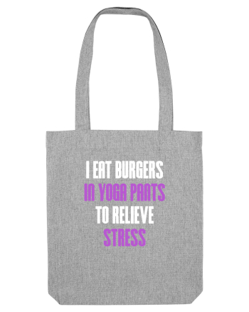 EAT BURGERS Heather Grey