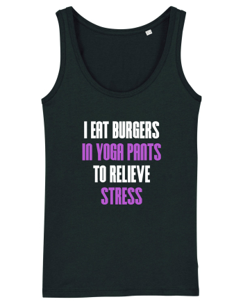 EAT BURGERS Black