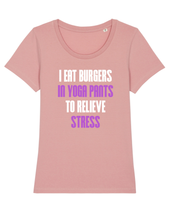 EAT BURGERS Canyon Pink