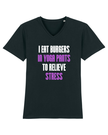 EAT BURGERS Black