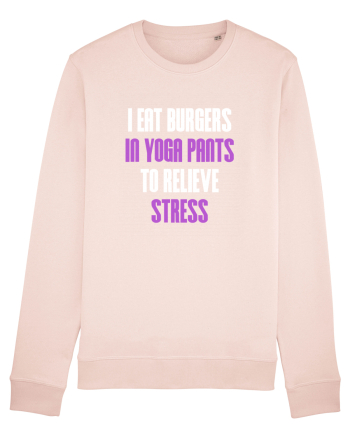 EAT BURGERS Candy Pink