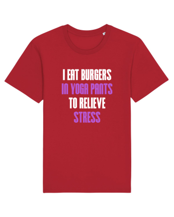 EAT BURGERS Red