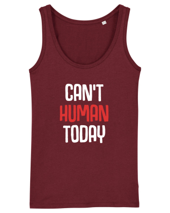 HUMAN Burgundy