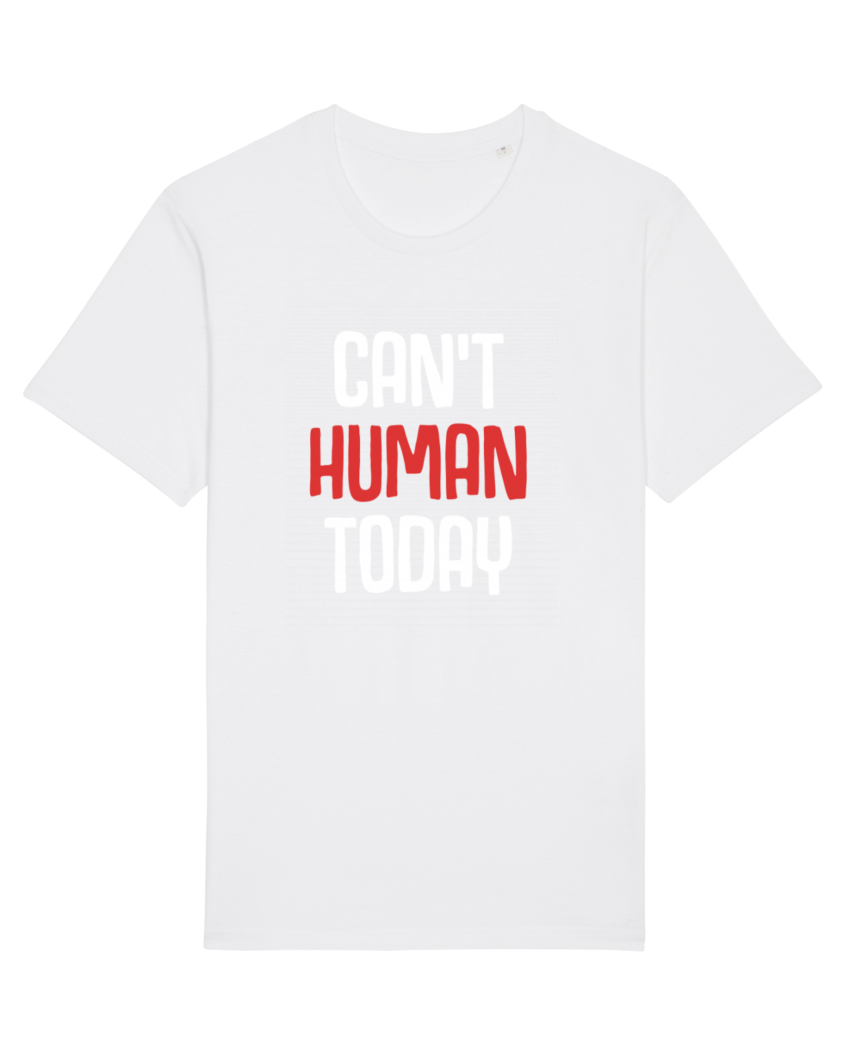Tricou mânecă scurtă Unisex Rocker White