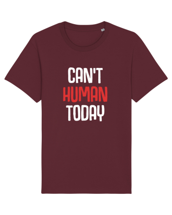 HUMAN Burgundy