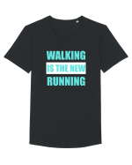 WALKING Tricou mânecă scurtă guler larg Bărbat Skater
