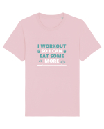 WORKING OUT Tricou mânecă scurtă Unisex Rocker