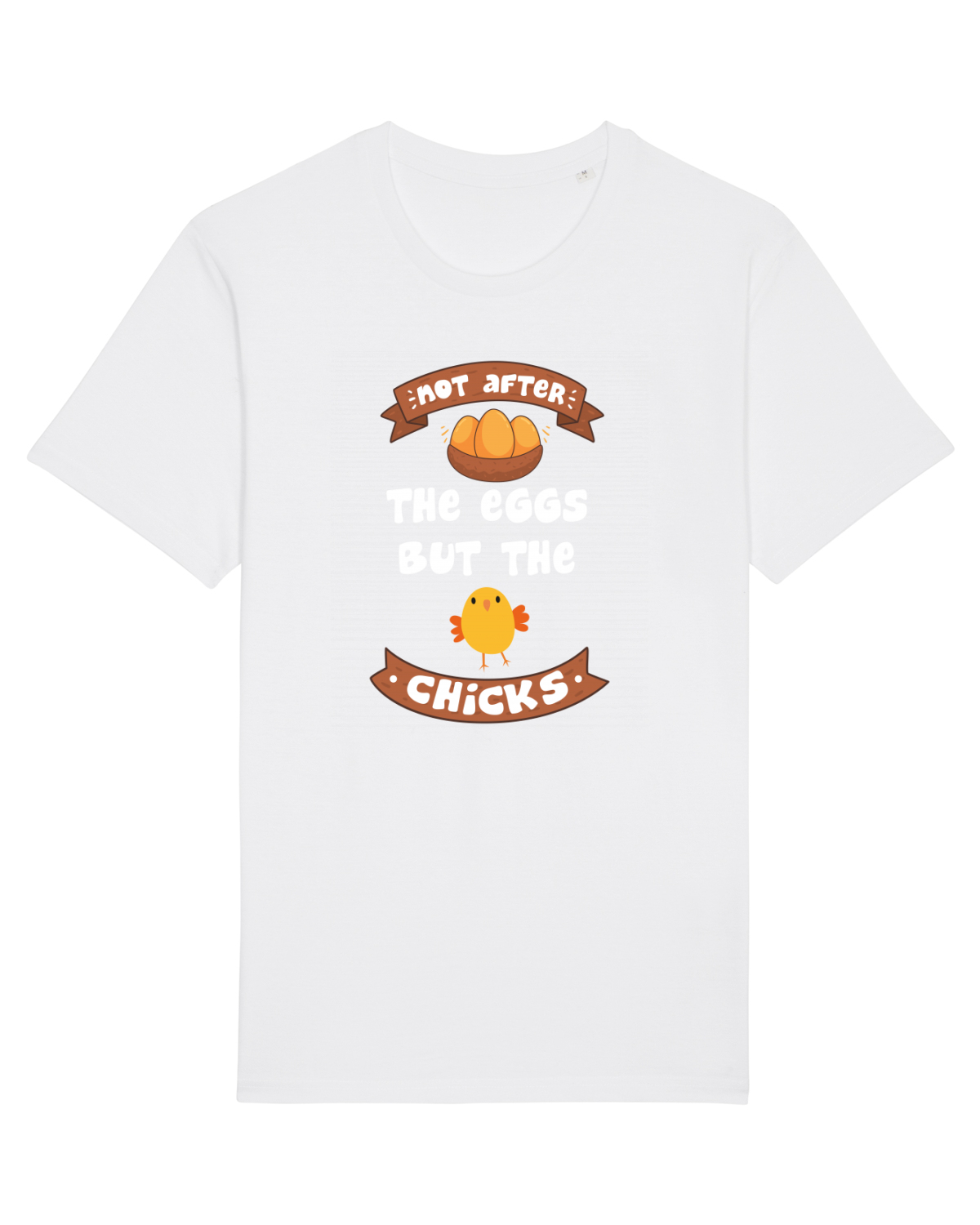 Tricou mânecă scurtă Unisex Rocker White