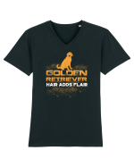 GOLDEN RETRIEVER Tricou mânecă scurtă guler V Bărbat Presenter