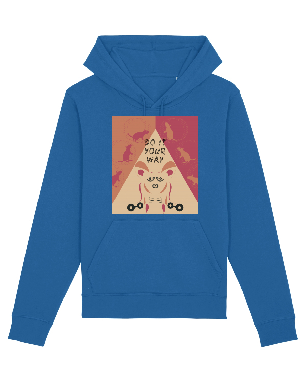 Hanorac Unisex Drummer Royal Blue