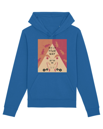 Do it your way - Be different Royal Blue