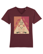 Do it your way - Be different Tricou mânecă scurtă guler V Bărbat Presenter