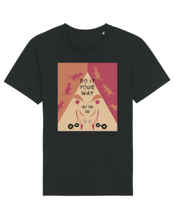 Do it your way - Be different Black