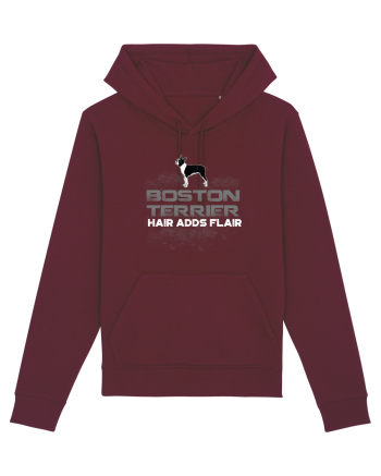 BOSTON TERRIER Burgundy
