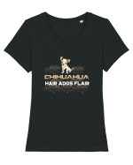 CHIHUAHUA Tricou mânecă scurtă guler larg fitted Damă Expresser