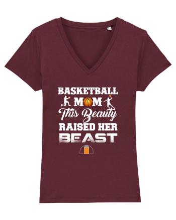 BASEBALL MOM Burgundy