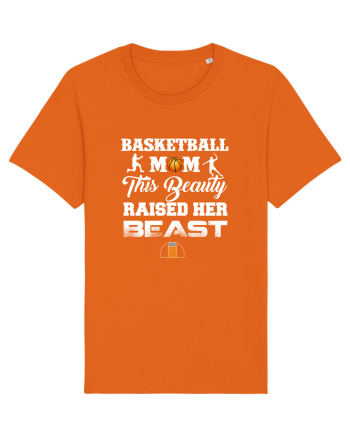 BASEBALL MOM Bright Orange