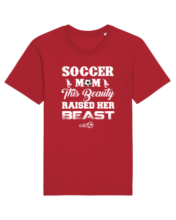 SOCCER MOM Red