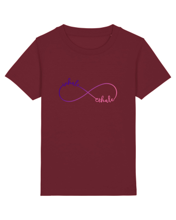 Inhale Exhale Burgundy