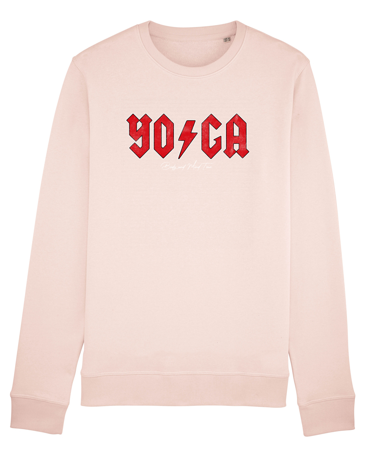Bluză mânecă lungă Unisex Rise Candy Pink