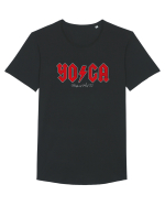 YOGA Tricou mânecă scurtă guler larg Bărbat Skater