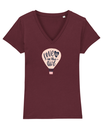 Love Is In The Air Burgundy