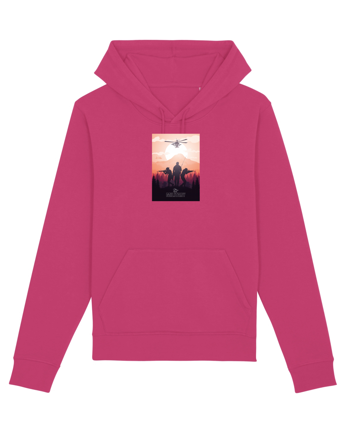 Hanorac Unisex Drummer Raspberry