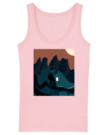 Just a turtle in the jungle Cotton Pink