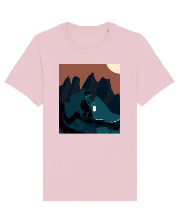 Just a turtle in the jungle Cotton Pink