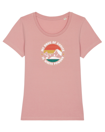 My Drug Of Choice Is White Powder Canyon Pink