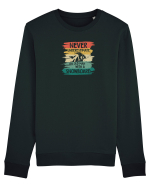 Never Underestimate An Old Man With A Snowboard Bluză mânecă lungă Unisex Rise