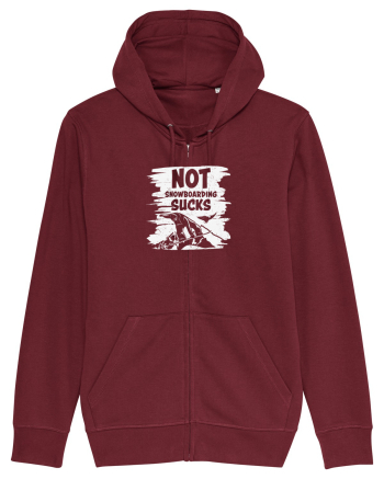Not Snowboarding Sucks Burgundy