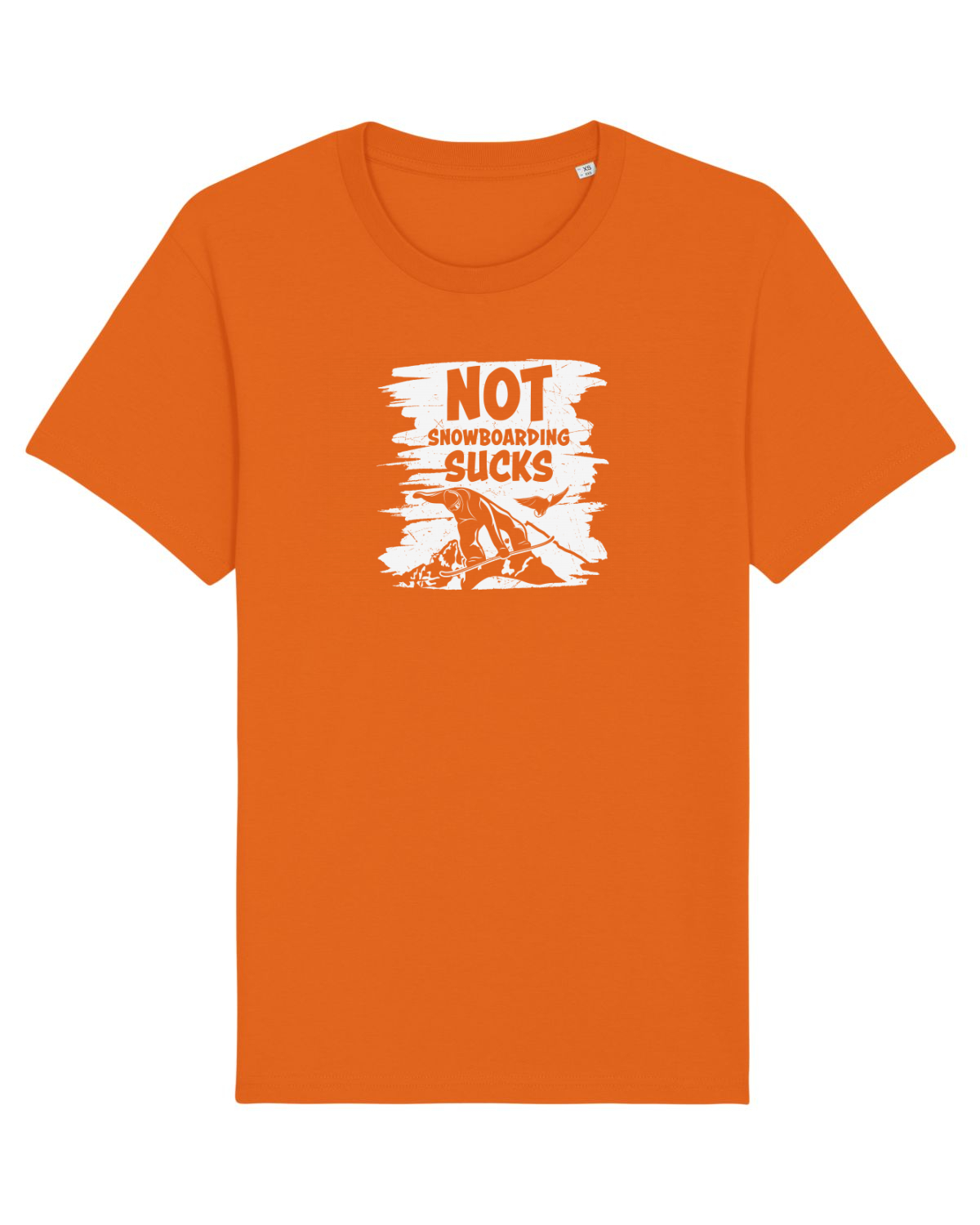Tricou mânecă scurtă Unisex Rocker Bright Orange