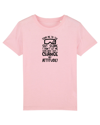 Send Me To The Ski Slope Cotton Pink