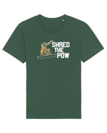 Shred The Pow Bottle Green
