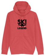 Ski Legend Hanorac cu fermoar Unisex Connector