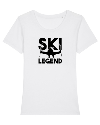 Ski Legend White