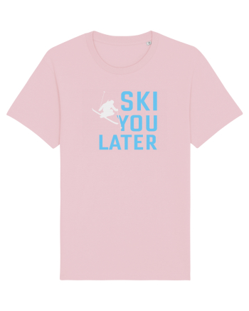 Ski You Later Cotton Pink