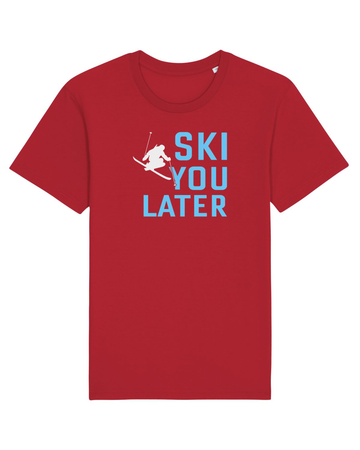 Tricou mânecă scurtă Unisex Rocker Red