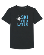 Ski You Later Tricou mânecă scurtă guler larg Bărbat Skater