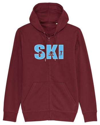 Winter Sports Burgundy
