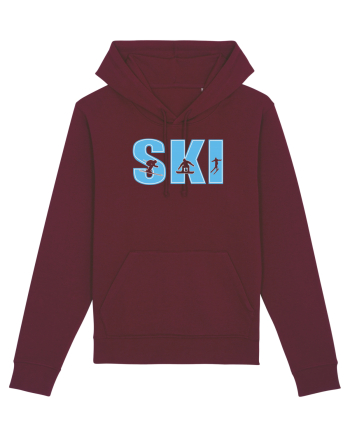 Winter Sports Burgundy