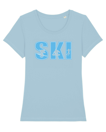 Winter Sports Sky Blue
