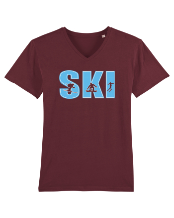 Winter Sports Burgundy