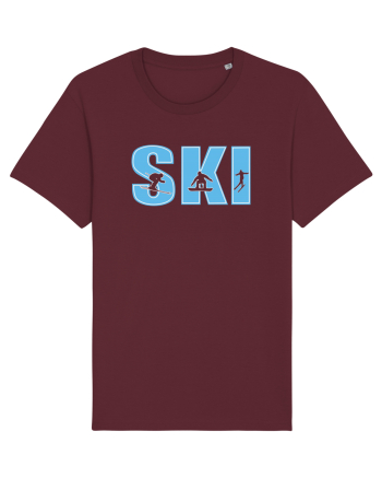 Winter Sports Burgundy