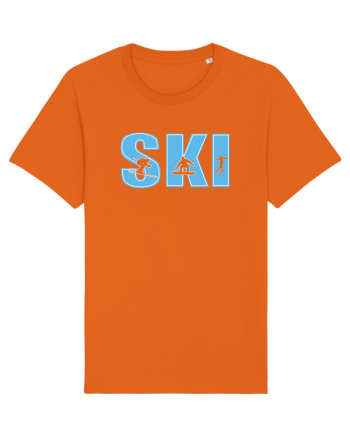 Winter Sports Bright Orange
