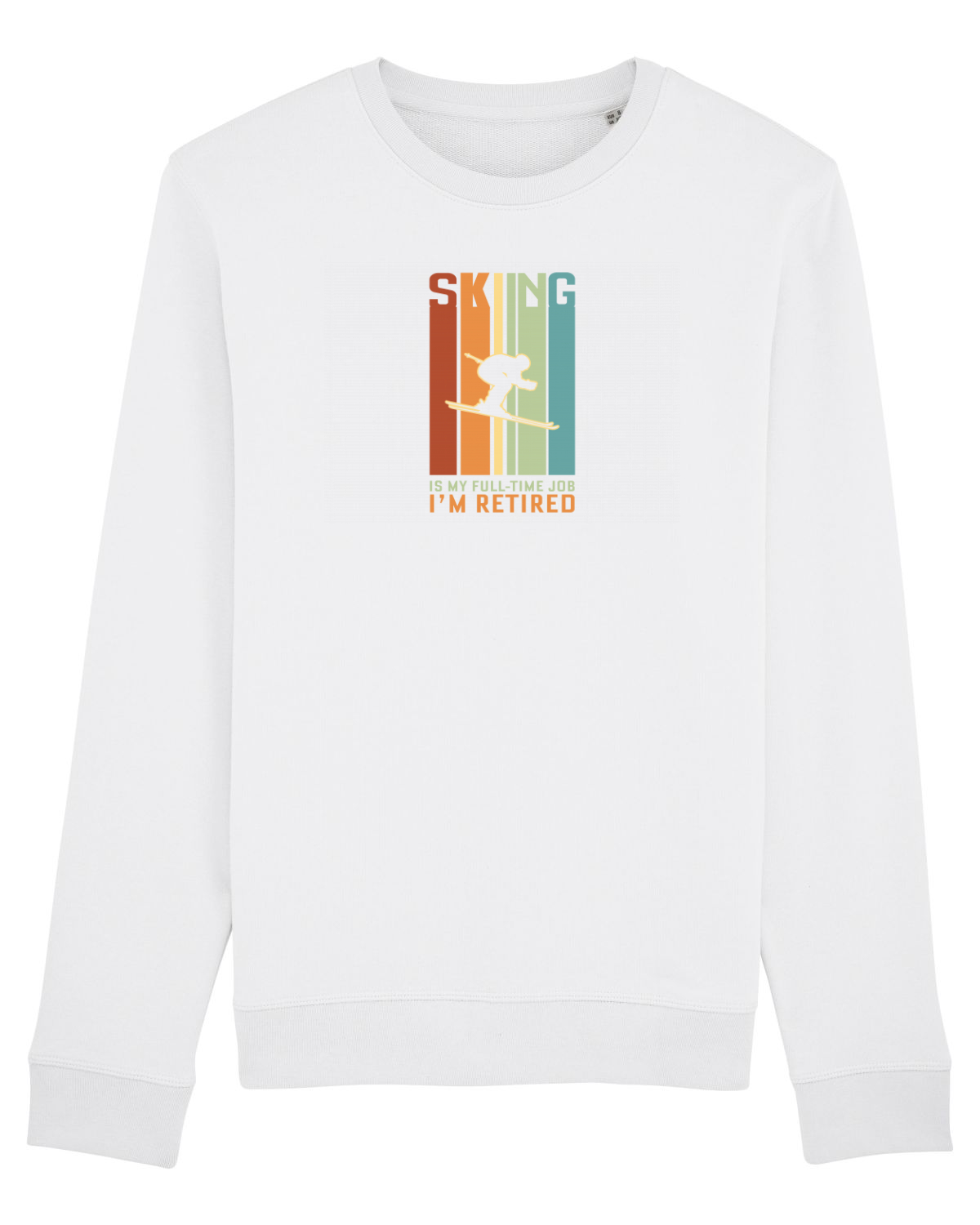 Bluză mânecă lungă Unisex Rise White