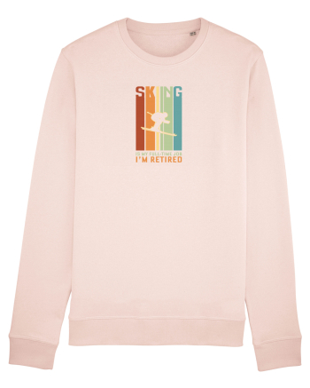 Skiing Is My Full Time Job Candy Pink