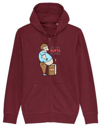 Am pus burta pe carte Burgundy