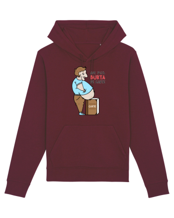 Am pus burta pe carte Burgundy